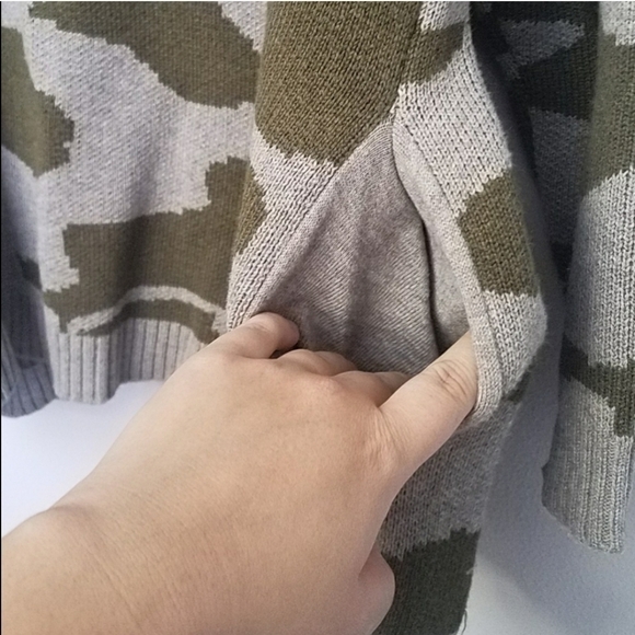 Current Elliott the oversized camo cardigan - Picture 4 of 7